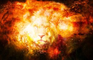 אש בדמות אריה יצאה משריפת קרבנות בעזרת בית המקדש
